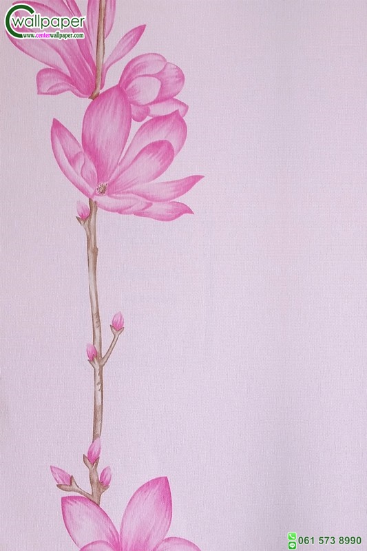 วอลเปเปอร์ติดผนังลายดอกไม้วินเทจ