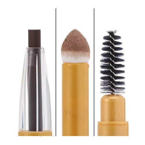 Excel Powder & Pencil Eyebrow #PD02 Camel Brown