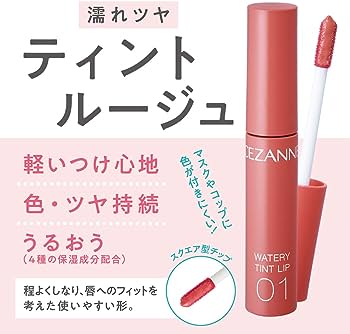 Cezanne Watery Tint Lip 4 g. #01 Natural Pink