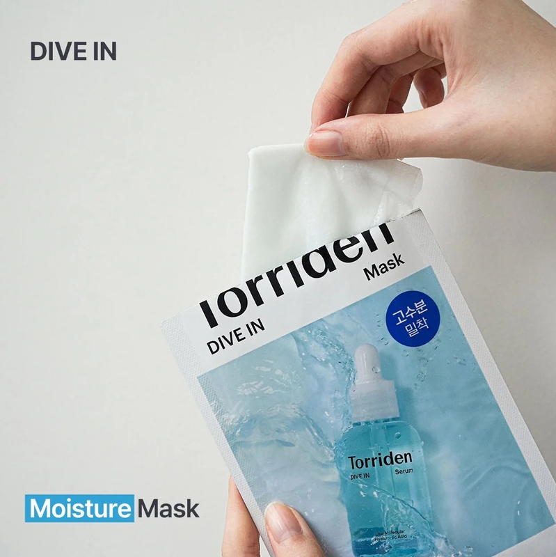 Torriden Dive In Low Molecular Hyaluronic Acid Beauty Mask 27 ml.