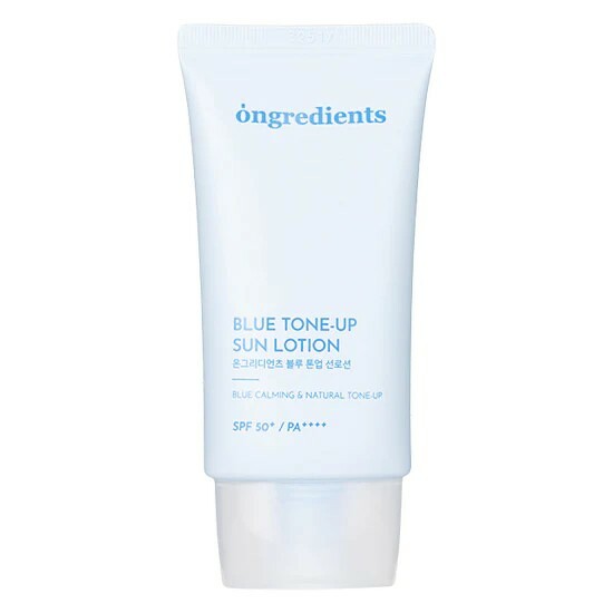 ONGREDIENTS Blue Tone-Up Sun Lotion SPF 50+ PA++++ 50 ml.