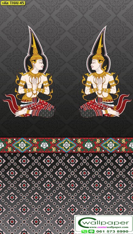 วอลเปเปอร์ลายเทพพนม THAI-44