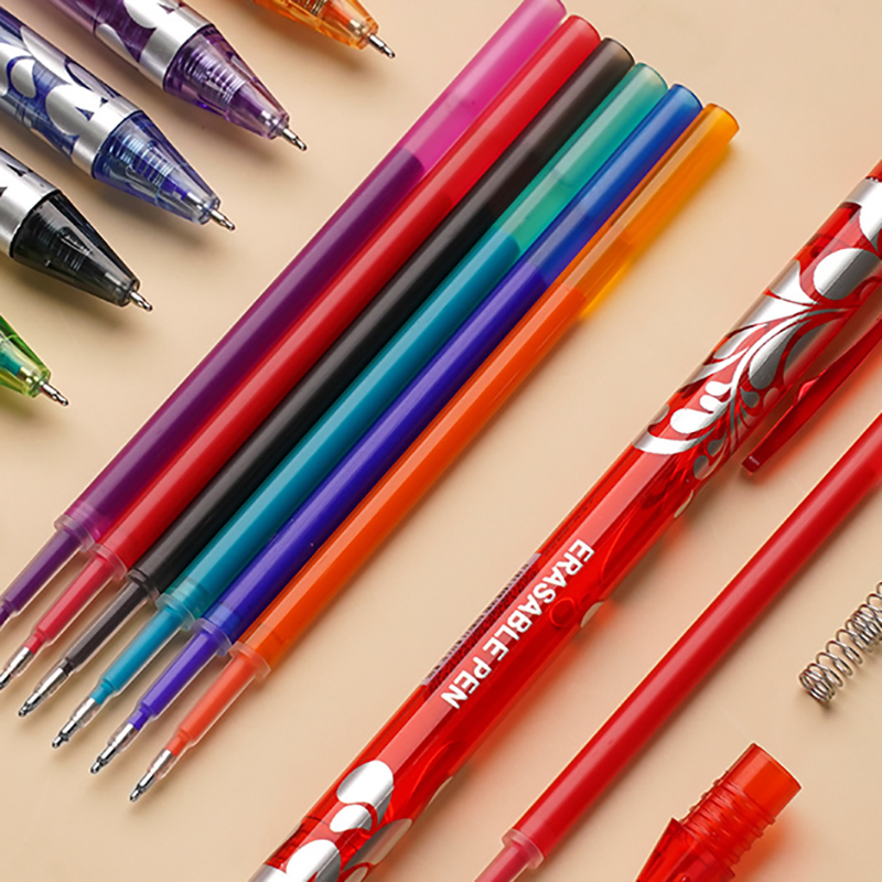 🌈ไส้ปากกากดเจลลบได้🌈ไส้หลากสี0.5🧡เขียนลื่นไม่สะดุด📌เลือกสี✅พร้อมส่งในไทย ไส้สี เครื่องเขียน