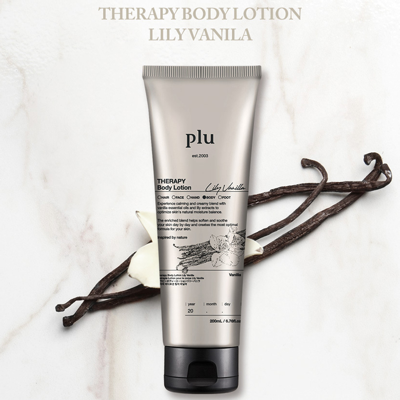 Plu Therapy Body Lotion Lily Vanilla 200 ml.