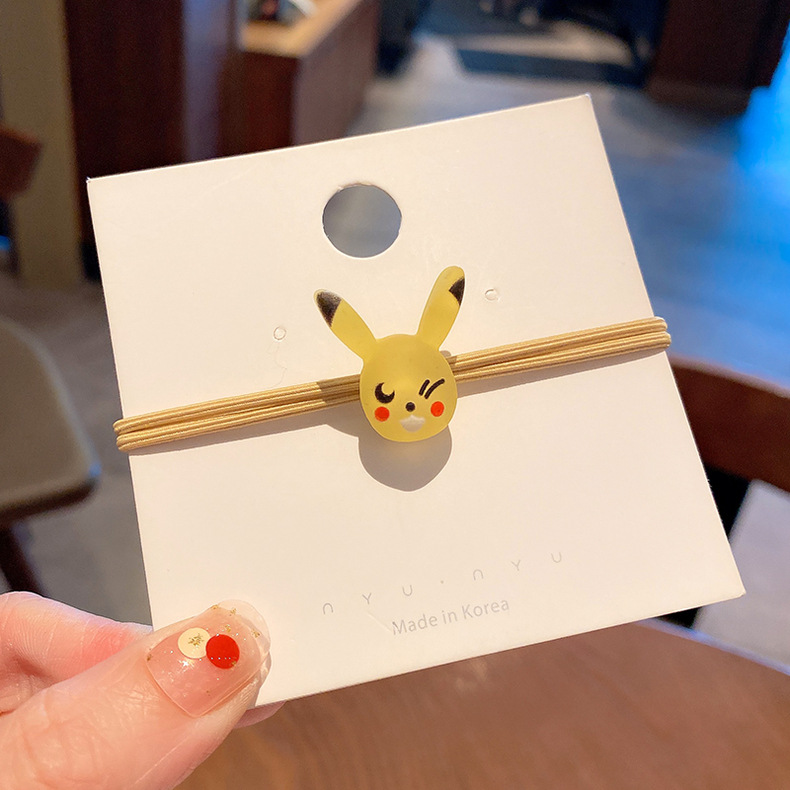 ⚡ยางยืดรัดผม⚡รูปทรงหนูสายฟ้าหัวใสหลากสี คละสี ชิ้นละ 3 บาท ✔️พร้อมส่ง Ohwowshop ยางยืด ยางมัดผม ยางยืดรัดผมเกาหลี ยางรัดผม