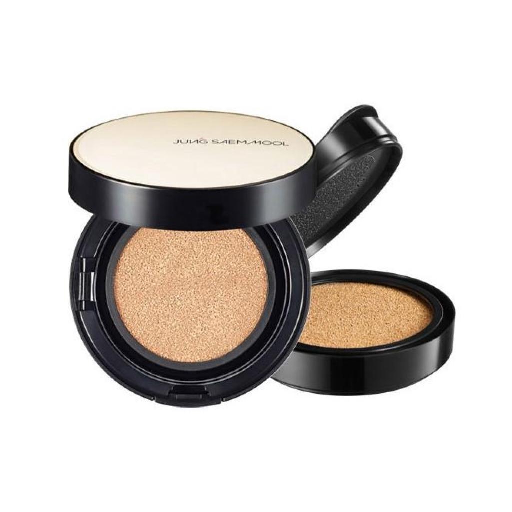 Jung Saem Mool Essential Skin Nuder Long Wear Cushion SPF50+ PA+++ #21 Medium ตลับจริง 14 g. + รีฟิล 14 g.