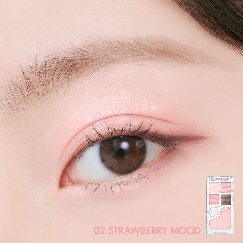 Rom&nd Bare Layers Palette 14 g. #02 Strawberry Mood