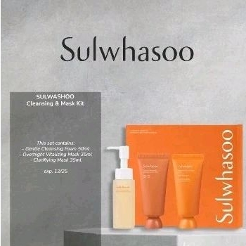Sulwhasoo Cleansing & Mask Kit 3 Items