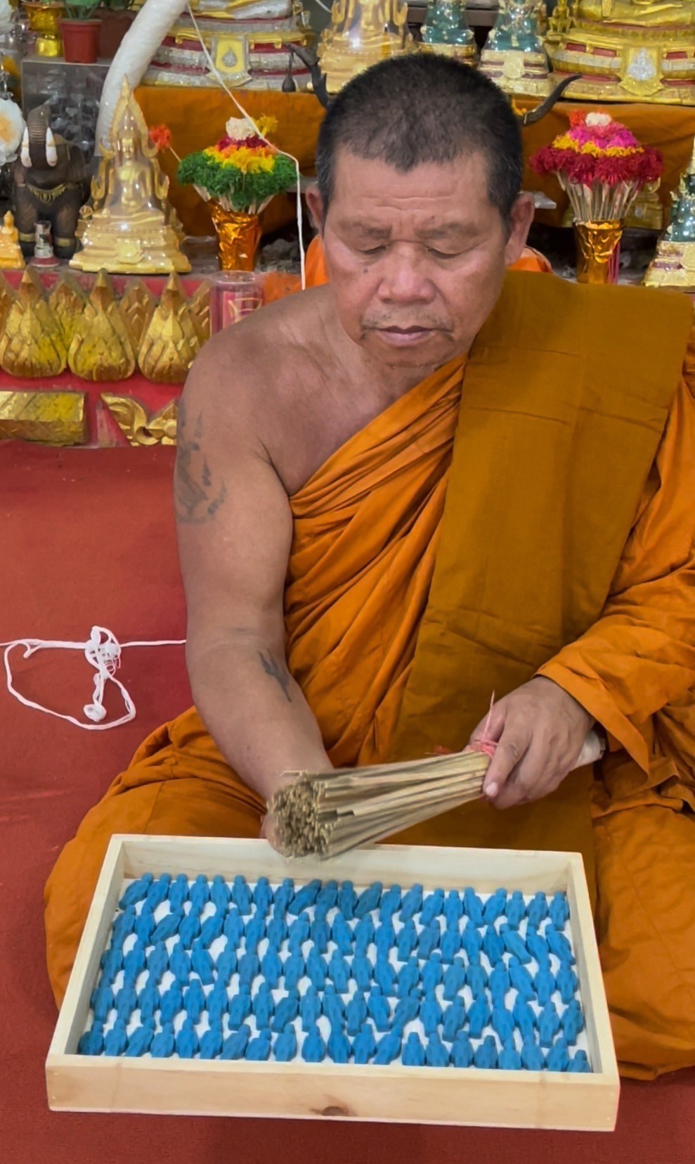 พ่อเสน่ห์ หลวงปู่พงษ์ศักดิ์ ทันตะจิตโต วัดป่าเทพนิมิต จังหวัดกาฬสินธุ์