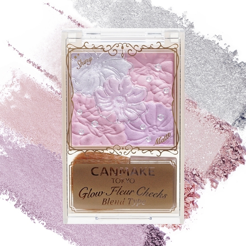 Canmake Glow Fleur Cheeks 6.3 g. (Blend Type) #B03 Lavender Dream