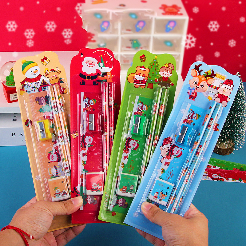 🌈ชุดดินสอ🌈รวมเครื่องเขียน คริสต์มาส📌เลือกลาย ชิ้นละ 8 บาท✔️พร้อมส่ง Ohwowshop เครื่องเขียน การ์ตูน เครื่องเขียน christmas
