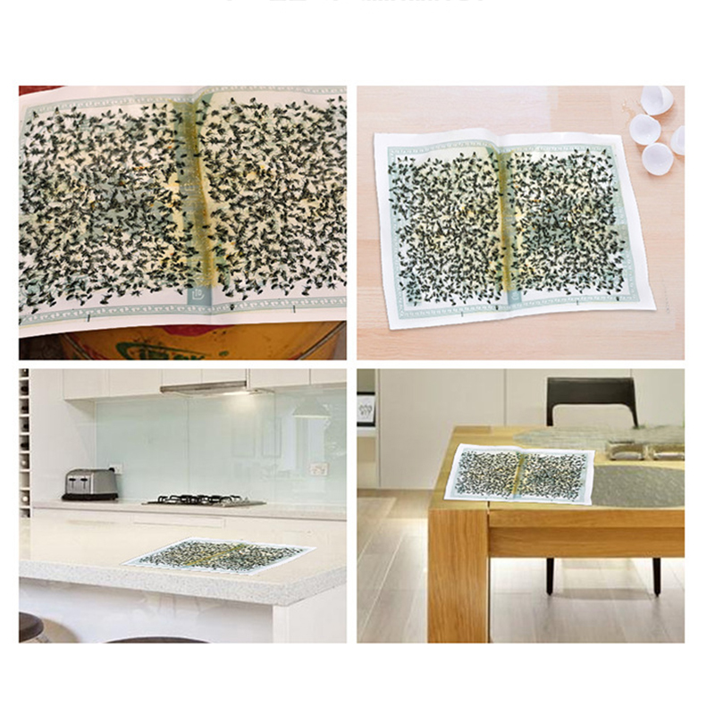 🌿🪰กาวดักแมลงวัน🚫🪰 แผ่นดักแมลง ที่ดักแมงวัน พร้อมส่งในไทย ใช้งานง่าย ไม่เลอะมือ