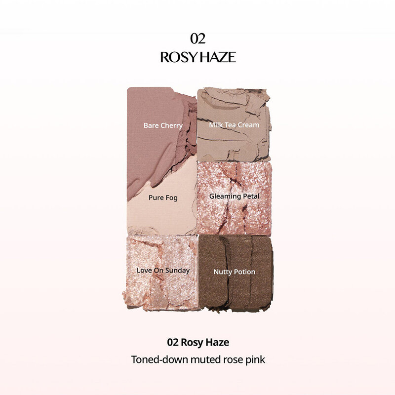 CLIO Pro Eye Palette Mini #02 Rosy Haze
