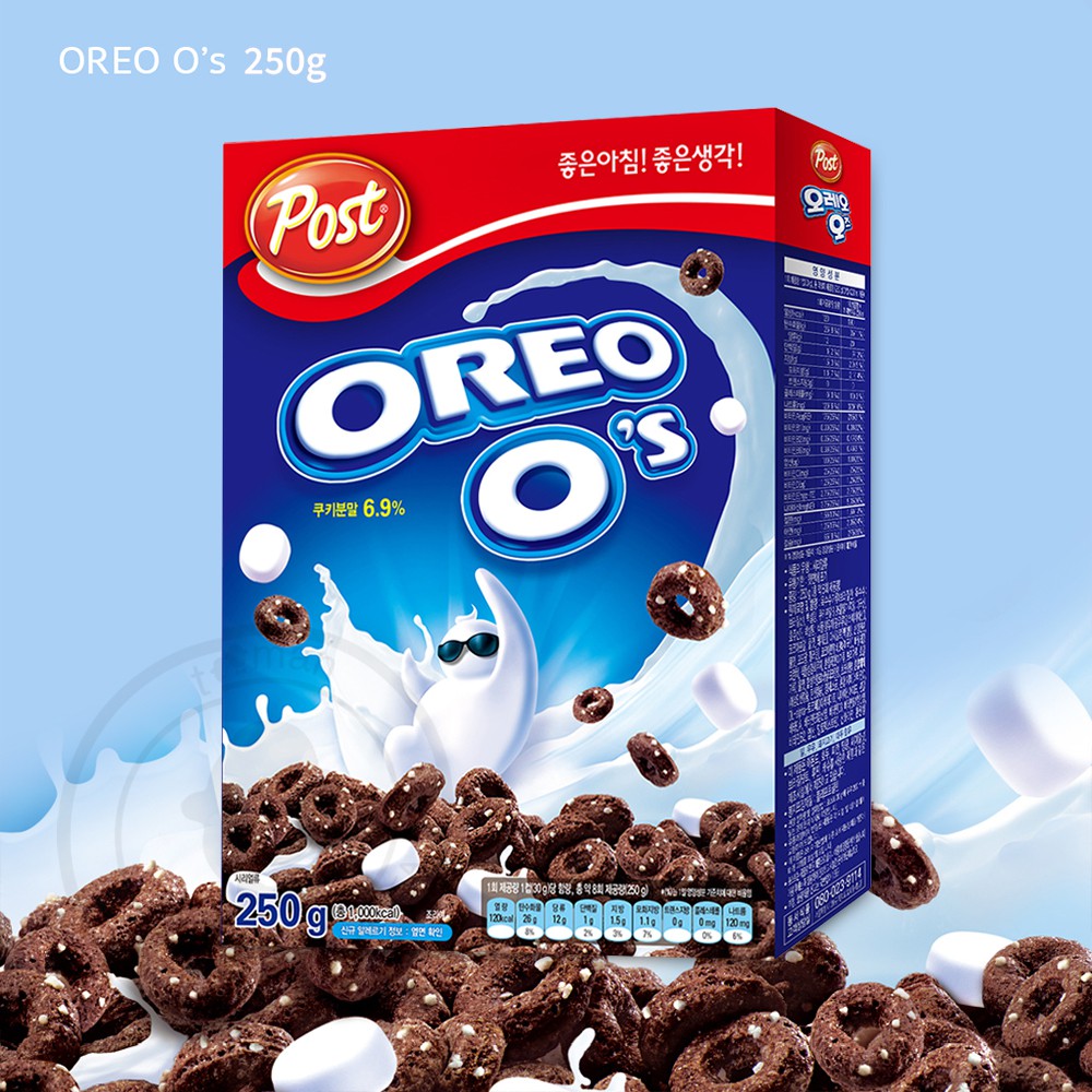 Oreo's O's Cereal 250 g. (Made in Korea) #Original
