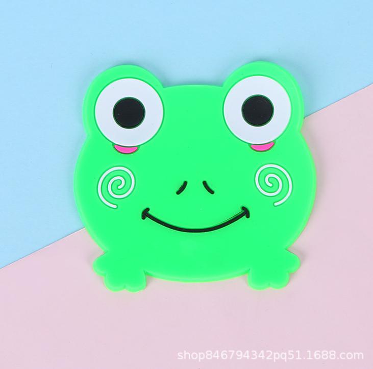 แผ่นรองแก้วลายการ์ตูน ชิ้นละ 7 บาท ✔️พร้อมส่ง (🎲สุ่มลาย) Ohwowshop รองแก้ว สวยงาม ราคาถูก