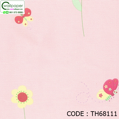 วอลเปเปอร์ติดผนังดอกไม้ No.TH68111