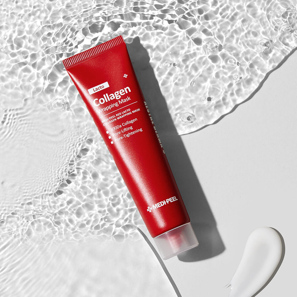 MEDI-PEEL Red Lacto Collagen Wrapping Mask 70 ml. (ไม่มีแปรงมาส์ก)