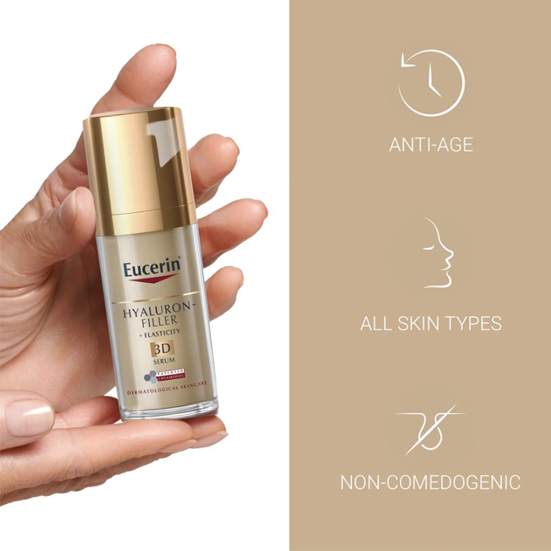 Eucerin Hyaluron-Filler + Elasticity 3D Serum 30 ml.