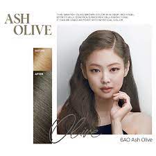 Mise En Scene Hello Bubble Foam Color #6AO Ash Olive