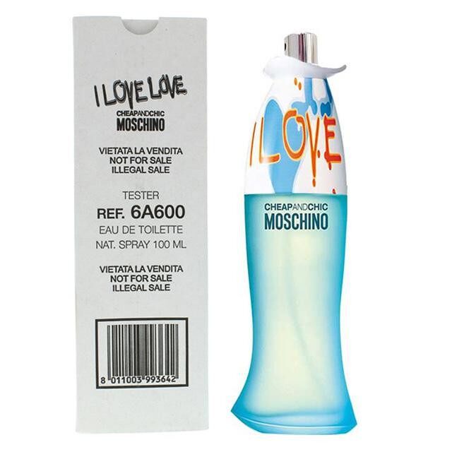Moschino I Love Love EDT 100 ml. (กล่องเทสเตอร์)