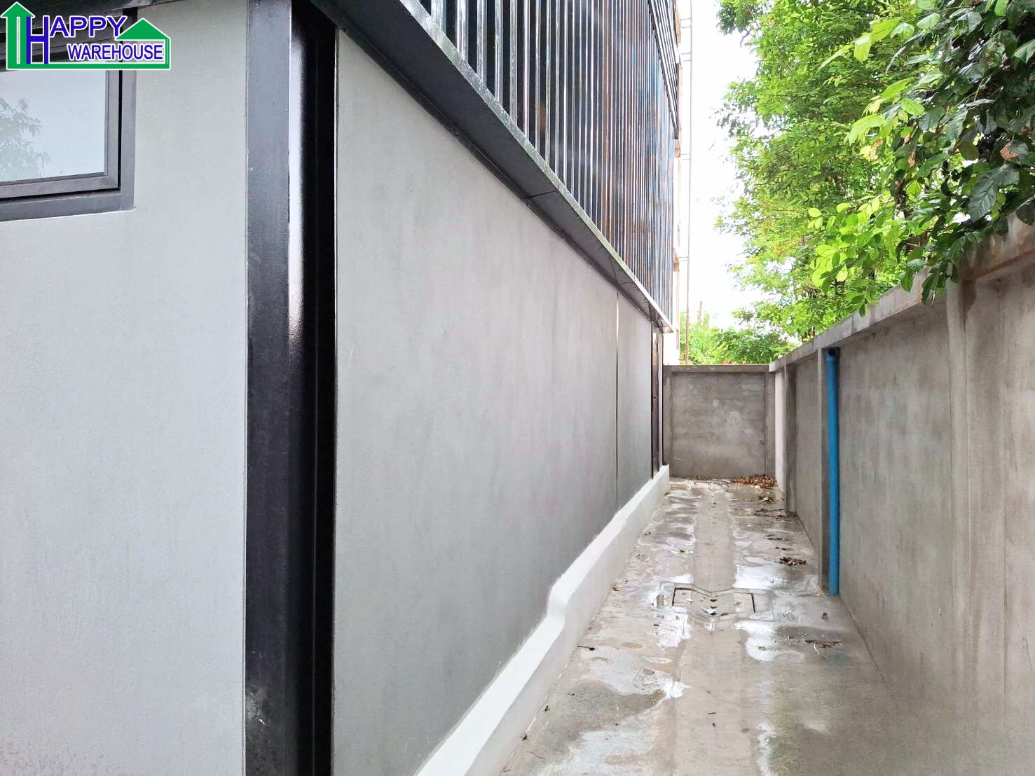 ผลงานก่อสร้างโครงสร้าง HW-H ขนาด 10 x 38 x 6 เมตร (380 ตารางเมตร)ราคา : ฿2,883,412.46 / หลัง