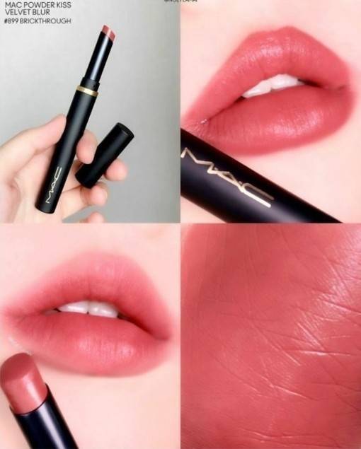 M.A.C Powder Kiss Velvet Blur Slim Stick 2 g #Brickthrough
