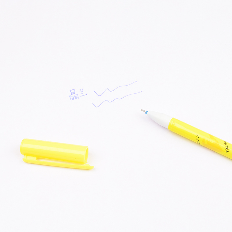 ⚡ปากกาลบได้⚡ลายพิคาชู CHU📌คละลาย⚡ไส้สีดำ 0.5 ราคา 3 บาท/ด้าม✔️พร้อมส่งOhwowshop หลากสี ปากกาลบได้ เครื่องเขียน