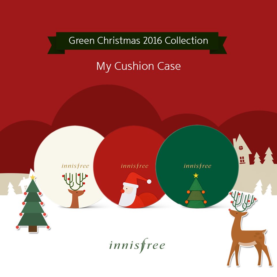 Innisfree Christmas Cushion Case #1