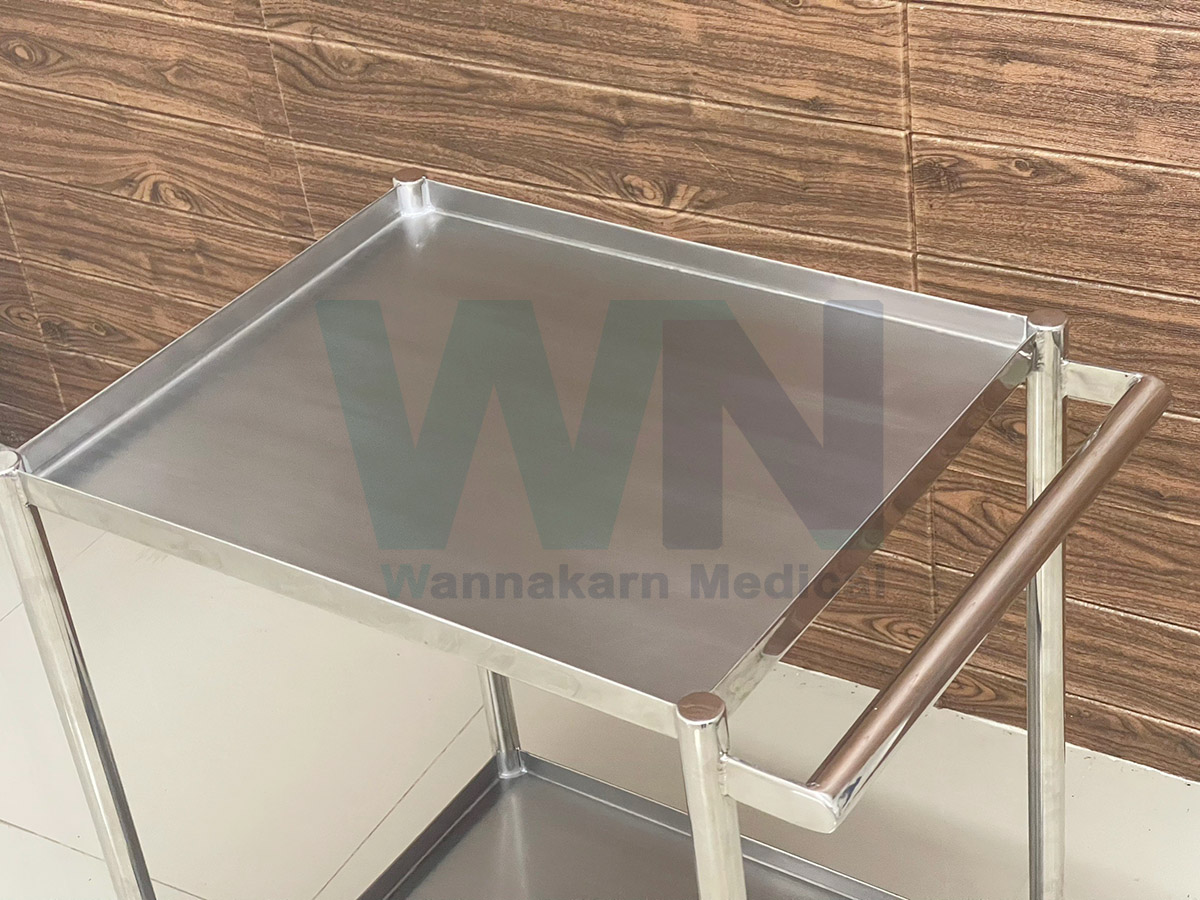 รถเข็น 2 ชั้น Stainless