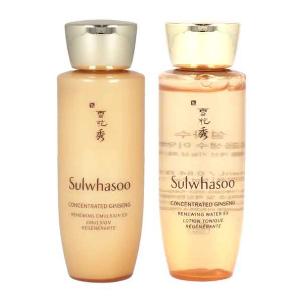 Sulwhasoo Concentrated Ginseng Renewing Water EX 40 ml. & Sulwhasoo Concentrated Ginseng Renewing Emulsion EX 40 ml.