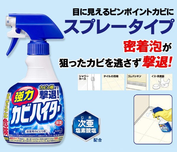 Kao Powerful Mold Haiter Handy Spray 400 ml. (Refill)