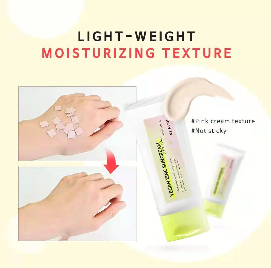 Klavuu Vegan Zinc Suncream SPF50+ PA++++ 50 ml.