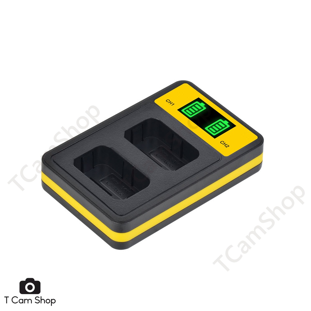 แท่นชาร์จแบตเตอรี่ + 2x แบตเตอรี่ Sony NP-FW50 NPFW50 Sony A6400 A5100 A6000 A6300 A6500 A7 A7II