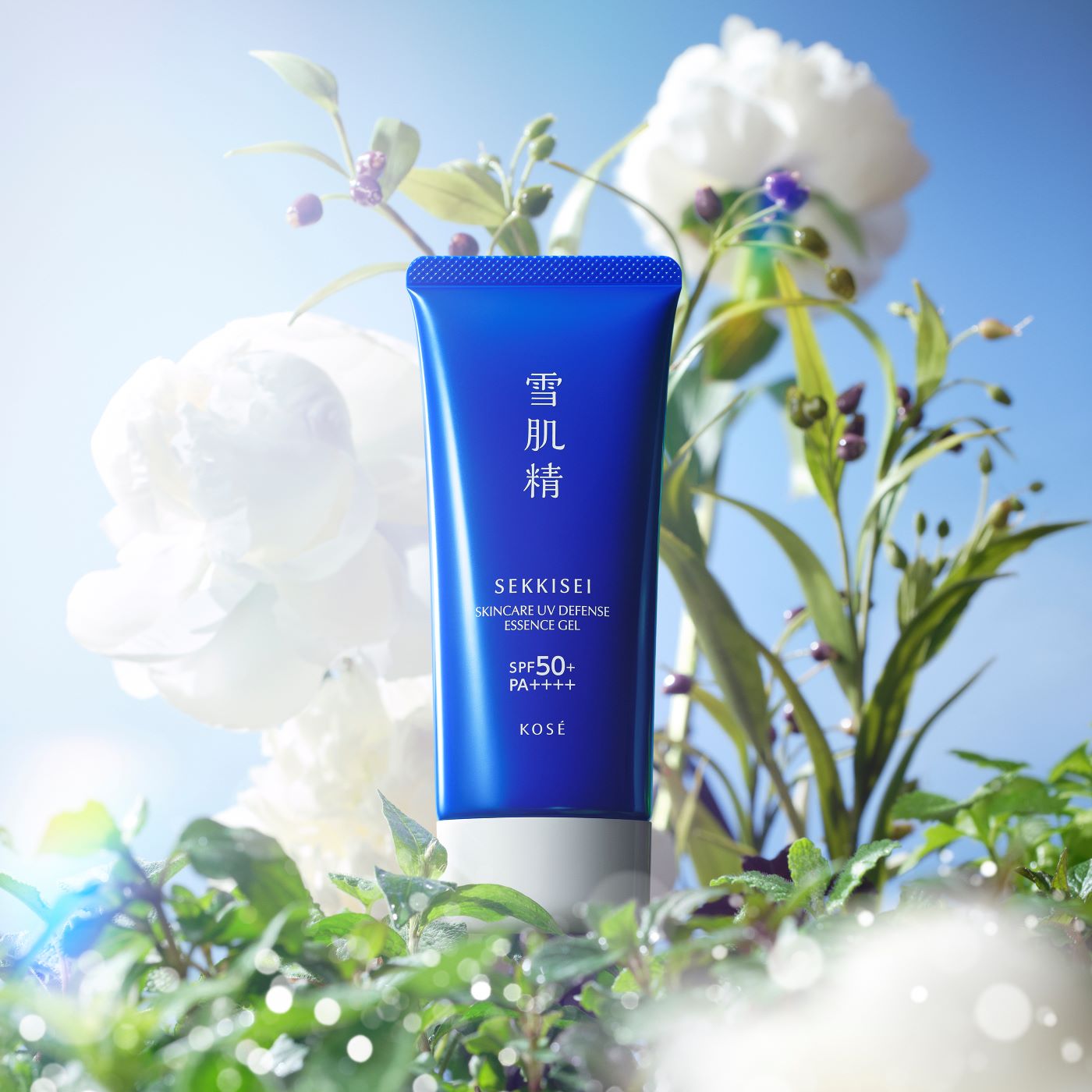 Kose Sekkisei Skincare UV Defense Essence Gel SPF50+/PA++++ 90 g.(รุ่นใหม่ไซส์ใหญ่กว่าเดิม)