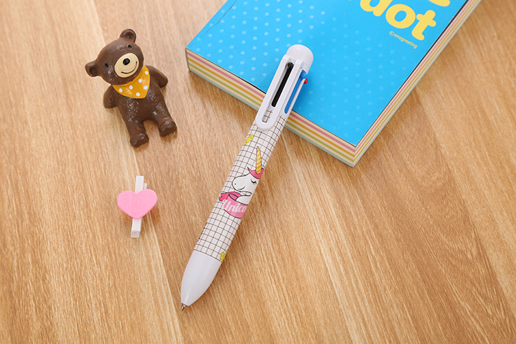 ปากกากด 6 สี ด้ามม้ายูนิคอน ด้ามละ 7 บาท Ohwowshop