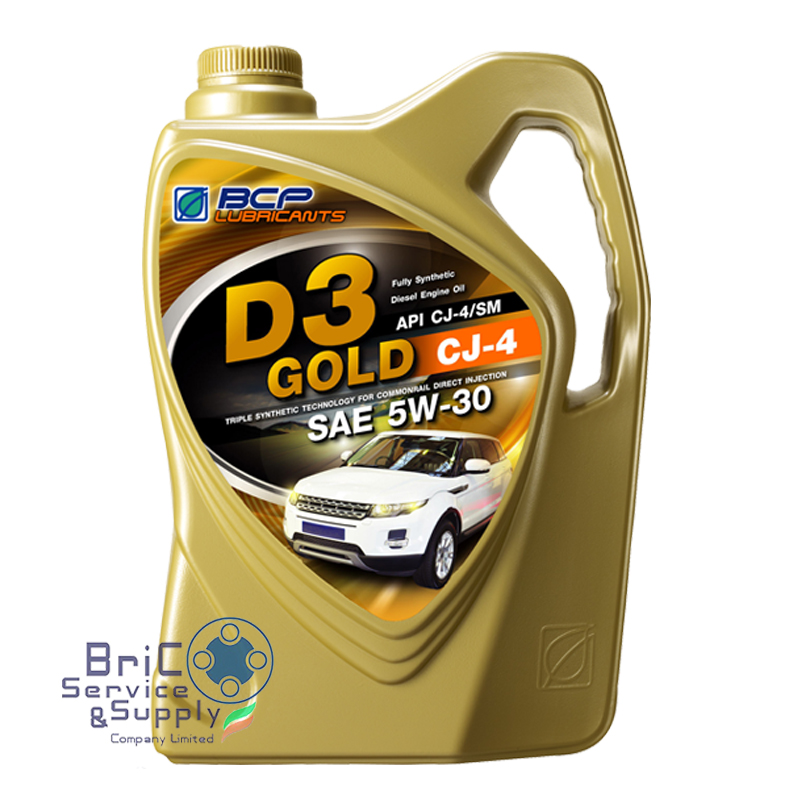BCP D3 GOLD 5w-30 ขนาด 6 ลิตร