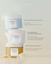 SKIN1004 Madagascar Centella Hyalu-Cica Jelly-Fit Ampoule Pad 60 Pads