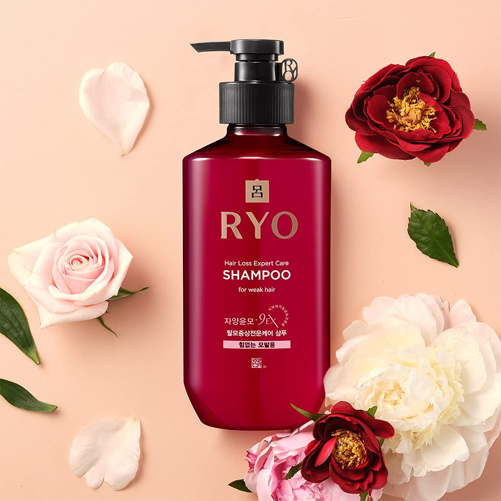 Ryo Hair Loss Care Shampoo for Weak Scalp (Volume Care) 400 ml. สูตรฟื้นฟูรากผม