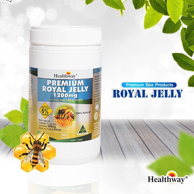 Healthway Premuim Royal Jelly 1200 mg. (30เม็ด)