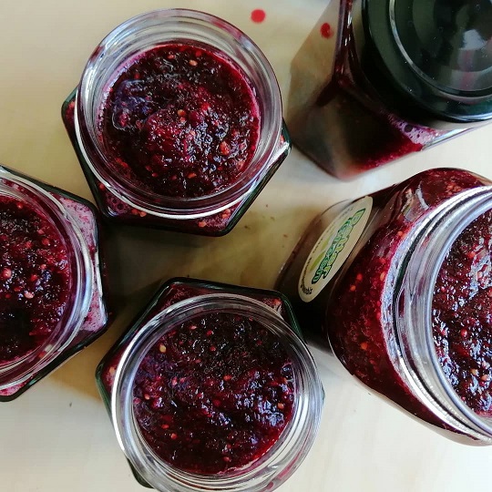 แยมโฮมเมดหม่อนมัลเบอร์รี่ 190g. Homemade Mulberry Jam