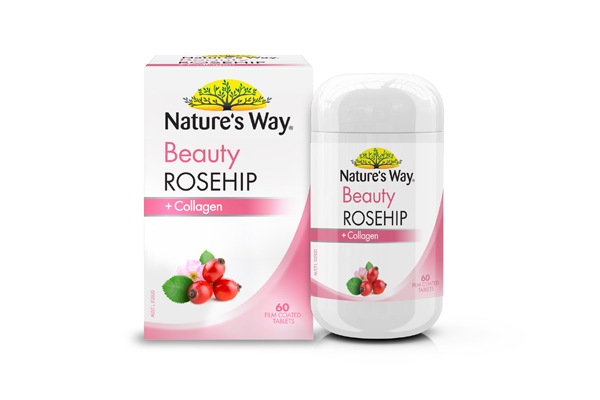 Nature’s Way Beauty Rosehip Collagen 60 Tablets