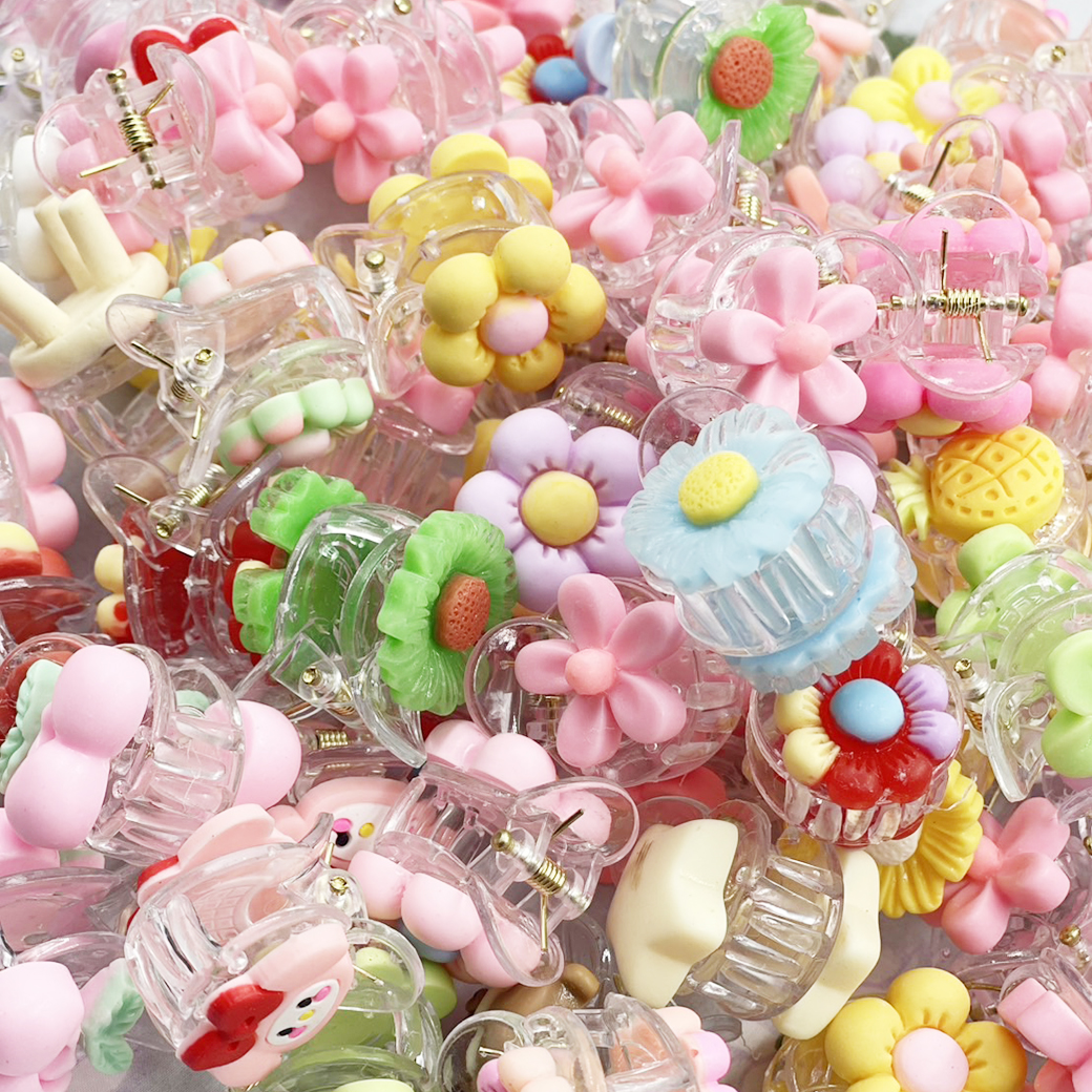 🌸กิ๊บหนีบผมขนาดเล็ก🌼🌈ตัวหนีบผมมินิ สีสันสดใส กิ๊บติดผมตัวการ์ตูน📌คละลาย✔️พร้อมส่งในไทย เครื่องประดับ กิฟติดผม