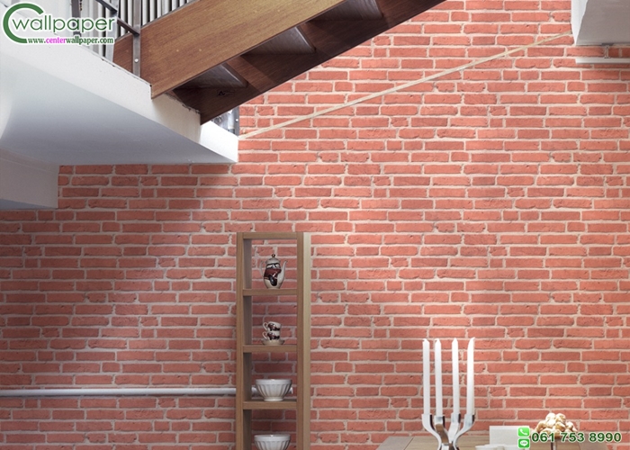 วอลเปเปอร์ลายอิฐแดง