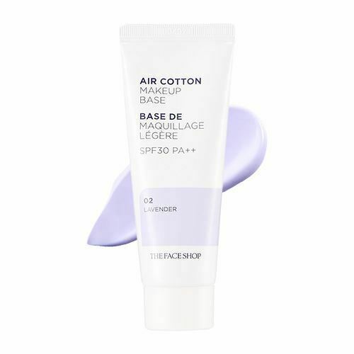 The Faceshop Air Cotton Make Up Base SPF30 PA++ 35 g. #Lavender
