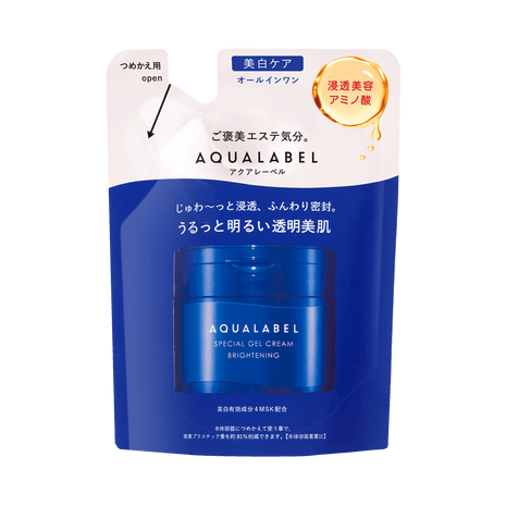 Shiseido Aqualabel Special Gel Cream Brightening Refill 81 g.