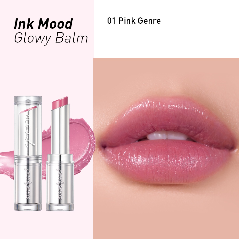 Peripera Ink Mood Glowy Balm 3.2 g. #01 Pink Genre