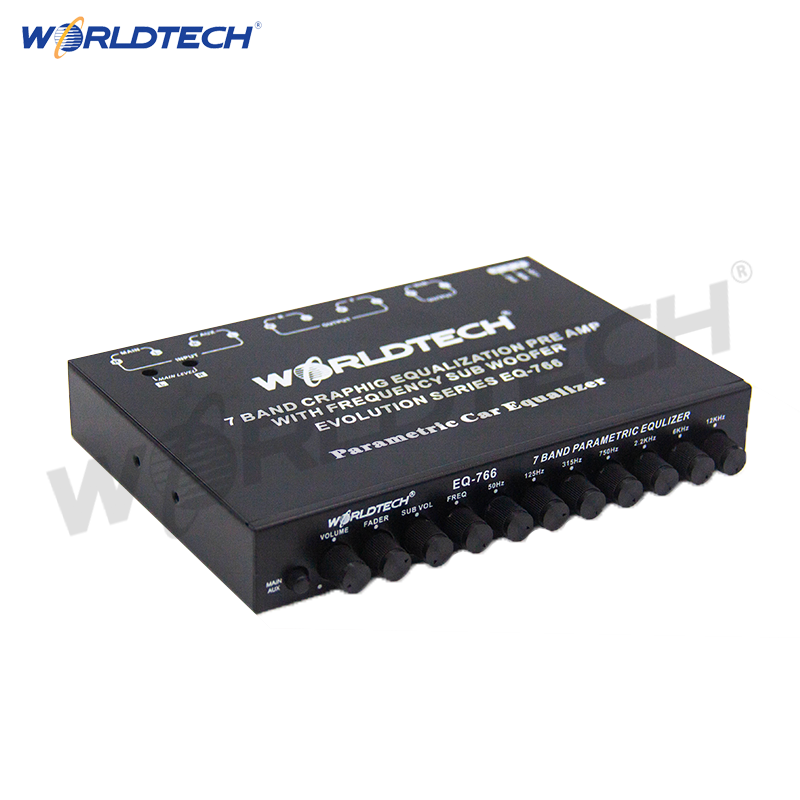- ปรีแอมป์ติดรถยนต์ 7แบนด์ WORLDTECH THAILAND