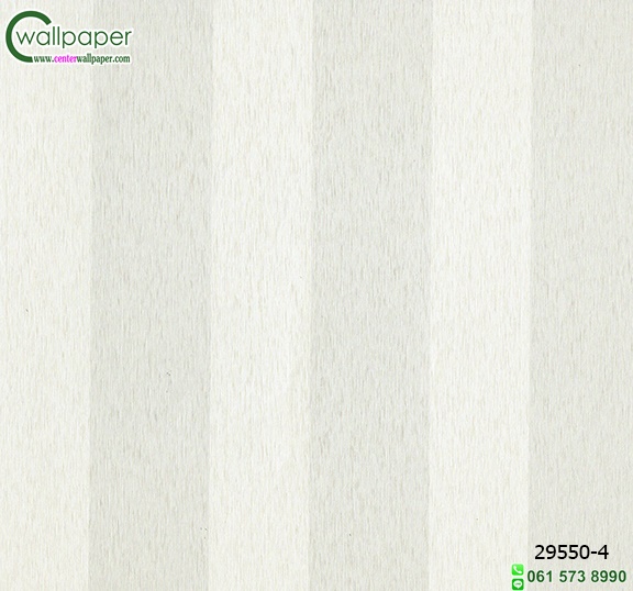 วอลเปเปอร์ติดผนังลายทาง สีเทาสลับขาว