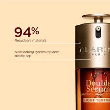 Clarins Double Serum Light Texture Firming + Smoothing Anti-Aging Concentrate 30 ml.