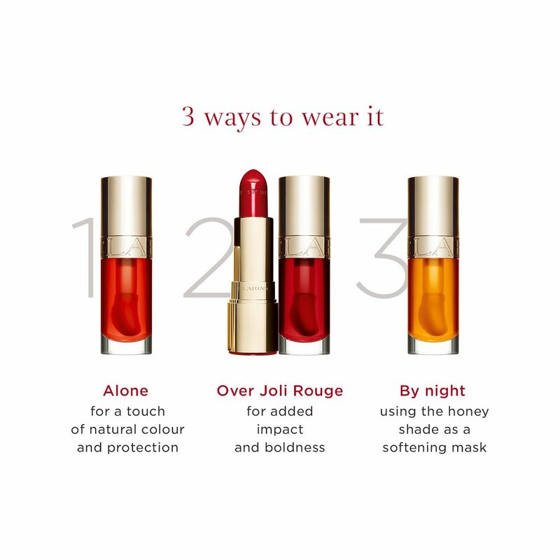 Clarins Lip Comfort Oil 7 ml. x 3 Gift Set